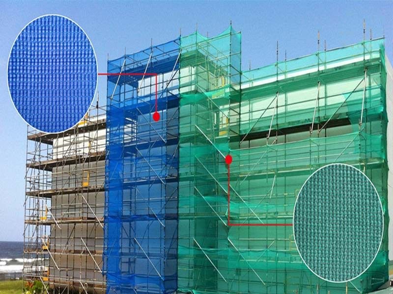 Building coverage nets – construction site safety, Hyderabad - JNS Safety Nets Hyderabad