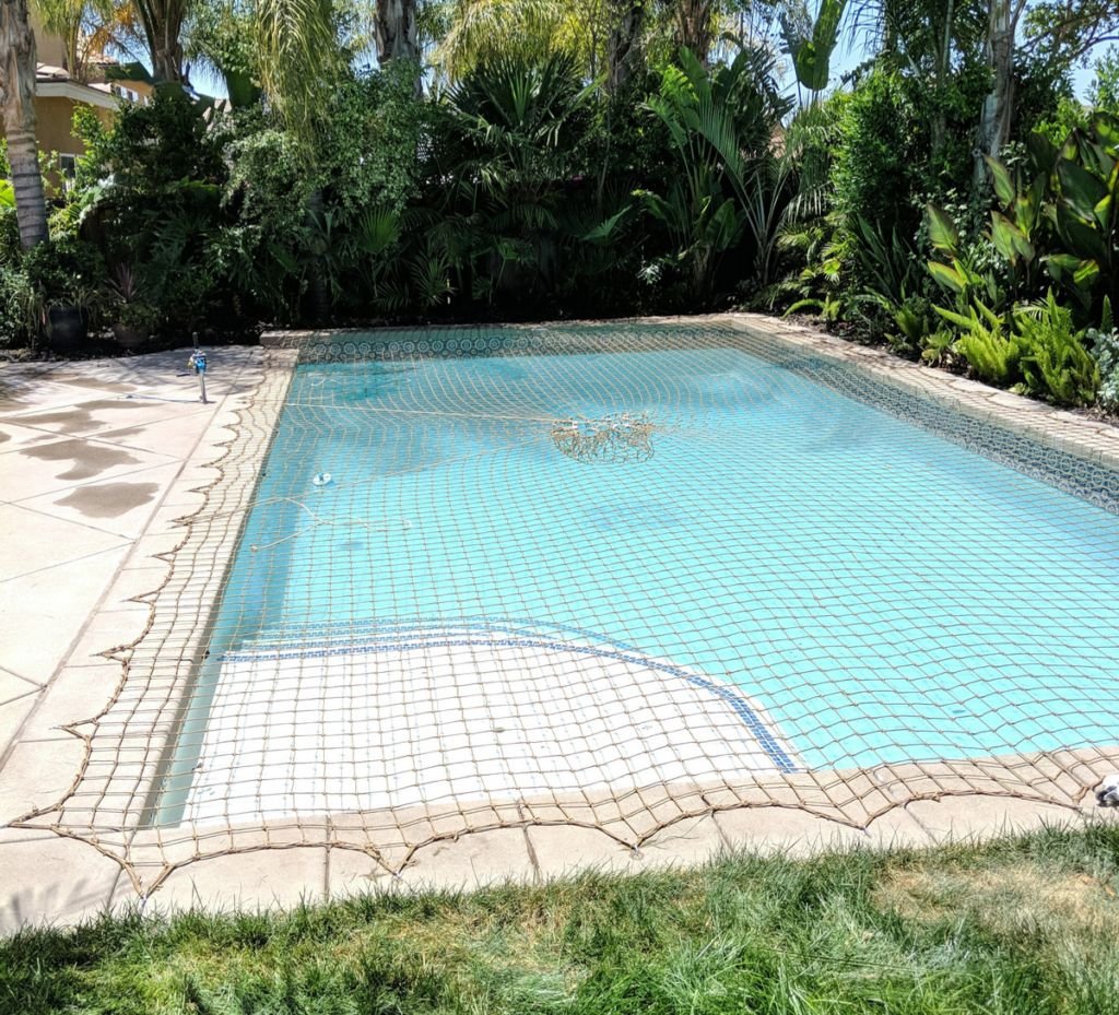 Swimming pool safety net installation Hyderabad - JNS Safety Nets